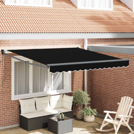 Auvent Noir 300 x 250 x 165 cm Polyester 525817525817