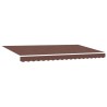 Auvent Rétractable Marron 400 x 200 cm tissu 525838525838