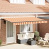 Auvent Rétractable Jaune 400 x 200 cm tissu 525841525841