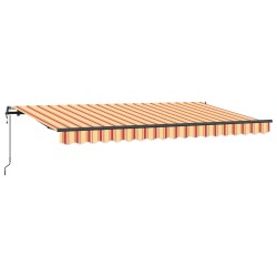 Auvent Rétractable Jaune 400 x 200 cm tissu 525841525841