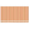 Auvent Rétractable Jaune 400 x 200 cm tissu 525843525843
