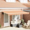 Auvent Rétractable Jaune 400 x 200 cm tissu 525844525844