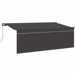 Auvent Rétractable Anthracite 400 x 200 cm 525869525869