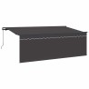 Auvent Rétractable Anthracite 400 x 200 cm 525869525869
