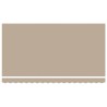 Auvent Rétractable Beige 400 x 200 cm tissu 525882525882