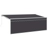 Auvent Rétractable Anthracite 400 x 200 cm 525889525889
