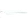 Auvent Rétractable Blanc 400 x 200 cm tissu 525894525894