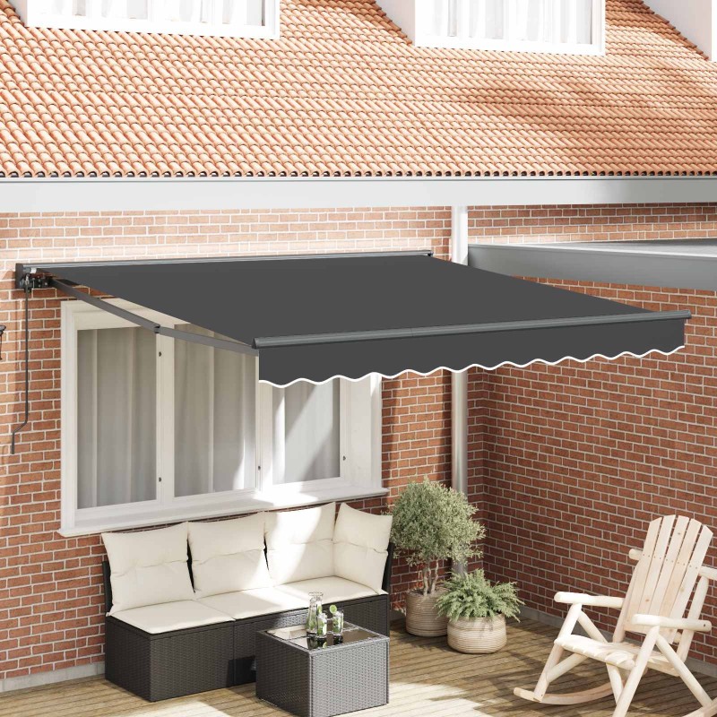 Cadre d'auvent Anthracite 300 x 250 cm 525906525906