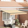 Cadre d'auvent Jaune et blanc 300 x 250 cm 525908525908