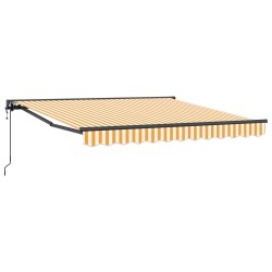 Cadre d'auvent Jaune et blanc 300 x 250 cm 525908525908