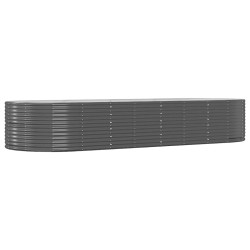 Lit surélevé de jardin Anthracite Acier galvanisé 525920525920