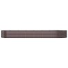 Lit surélevé de jardin Acier enduit de poudre marron 525923525923