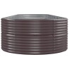 Lit surélevé de jardin Acier enduit de poudre marron 525923525923