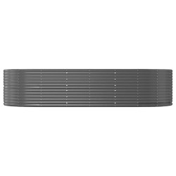 Lit surélevé de jardin Anthracite Acier galvanisé 525925525925