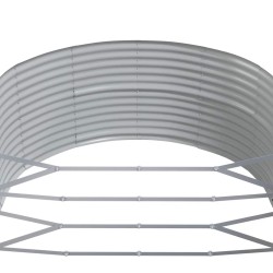 Lit surélevé de jardin Anthracite Acier galvanisé 525925525925