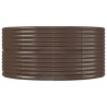 Lit surélevé de jardin Marron Acier galvanisé 525926525926