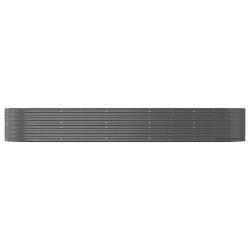 Lit surélevé de jardin Anthracite Acier galvanisé 525927525927