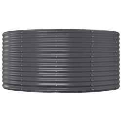 Lit surélevé de jardin Anthracite Acier galvanisé 525927525927