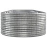 Lit surélevé de jardin Acier enduit de poudre Argenté 525928525928