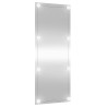 Miroir mural avec lumières LED 40x100 cm verre rectangulaire 525935525935
