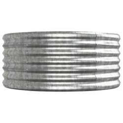 Lit surélevé de jardin Acier galvanisé Argenté 525941525941
