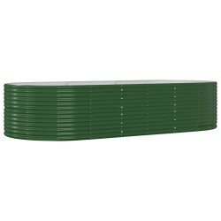 Lit surélevé de jardin Vert Acier galvanisé 525943525943