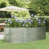 Lit surélevé de jardin Argenté Acier galvanisé 525944525944