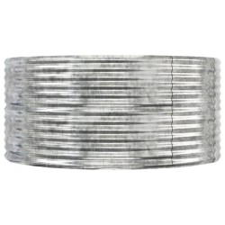 Lit surélevé de jardin Argenté Acier galvanisé 525944525944