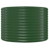 Lit surélevé de jardin Acier galvanisé 100x100x68cm Vert 525946525946