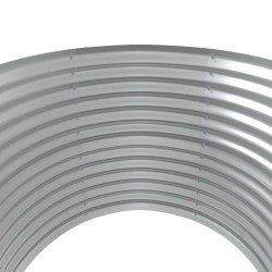 Lit surélevé de jardin Acier galvanisé 100x100x68cm Vert 525946525946