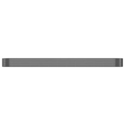 Lit surélevé de jardin Acier galvanisé Anthracite 525950525950