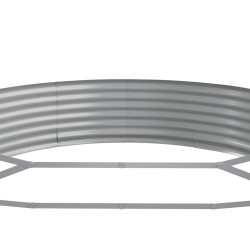 Lit surélevé de jardin Acier galvanisé Anthracite 525950525950