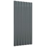 Panneaux de toit 12 pcs Acier galvanisé Anthracite 80x36 cm 525953525953