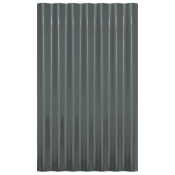 Panneaux de toit 36 pcs Acier galvanisé Anthracite 60x36 cm 525961525961