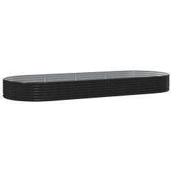 Lit surélevé de jardin Acier galvanisé Anthracite 525967525967