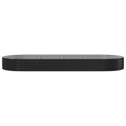 Lit surélevé de jardin Acier galvanisé Anthracite 525967525967