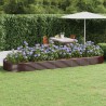 Lit surélevé de jardin Acier galvanisé marron 525970525970