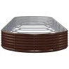 Lit surélevé de jardin Acier galvanisé marron 525970525970