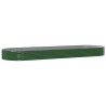 Lit surélevé de jardin Acier galvanisé 450x140x36cm Vert 525971525971