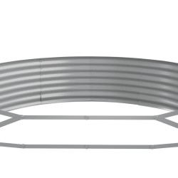 Lit surélevé de jardin Acier galvanisé marron 525972525972