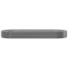 Lit surélevé de jardin Acier galvanisé 373x140x36cm gris 525974525974