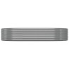 Lit surélevé de jardin Acier galvanisé 214x140x36cm gris 525976525976