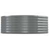 Lit surélevé de jardin Acier galvanisé 544x100x36cm gris 525977525977