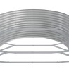 Lit surélevé de jardin Acier galvanisé 544x100x36cm gris 525977525977