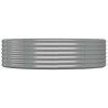 Lit surélevé de jardin Acier galvanisé 140x140x36cm gris 525978525978