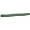Lit surélevé de jardin Acier galvanisé 544x100x36cm Vert 525981525981