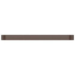 Lit surélevé de jardin Acier galvanisé marron 525983525983