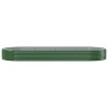 Lit surélevé de jardin Acier galvanisé 373x140x36cm Vert 525987525987