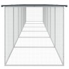 Poulailler avec toit anthracite 603x98x90 cm acier galvanisé 525992525992
