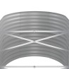 Lit surélevé de jardin Acier galvanisé Anthracite 525997525997